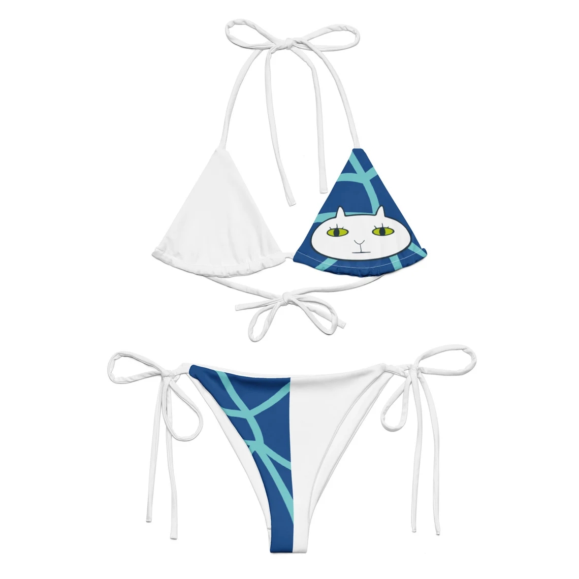 Lace Bralette Set - Anime Nami Cosplay Swimsuit Women Girls