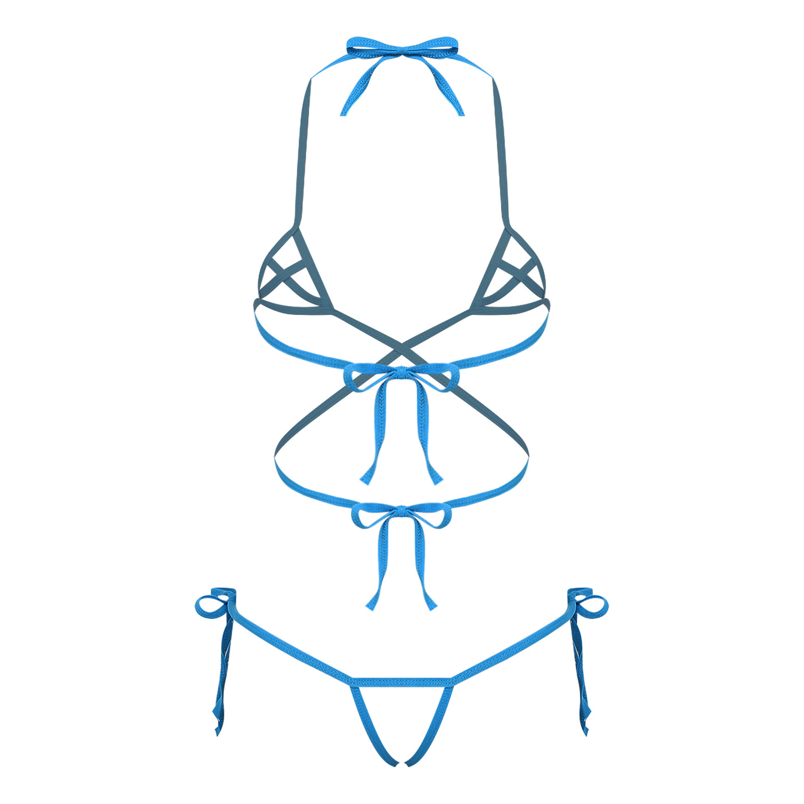 Womens Lingerie See Through Bi - огляд і ціна Lace Bralette Set