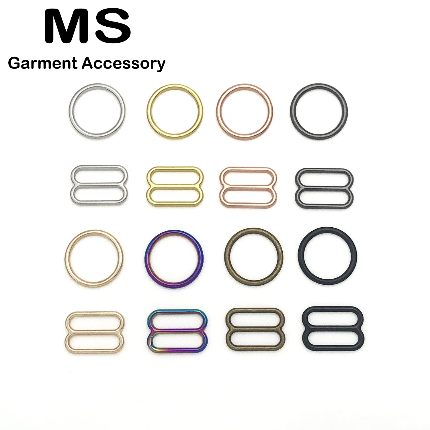 10Sets Bra Rings And Sliders S - огляд і ціна Nursing Bra Clip