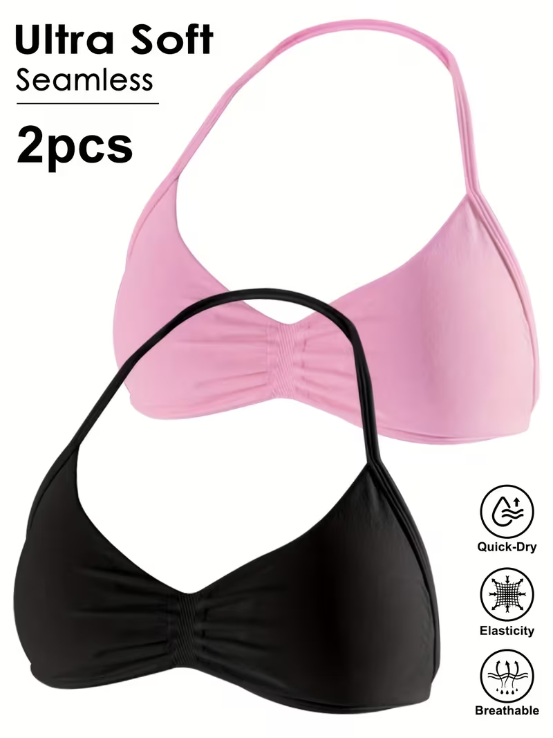 2pcs Seamless Sexy Open Back G - огляд і ціна T Shirt Bra Seamless