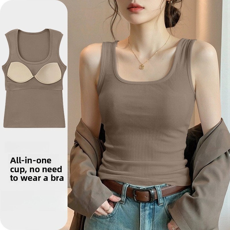 New Seamless Built-in Bra Tank - огляд і ціна T Shirt Bra Seamless