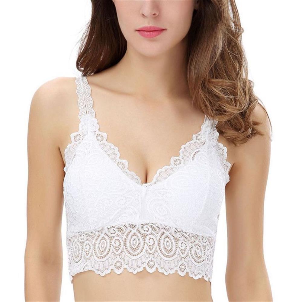 Summer Women Lace Cotton Tank  - огляд і ціна T Shirt Bra Seamless